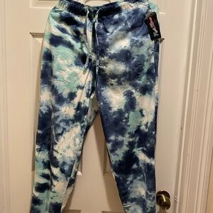 Blue Tie-Dye pajamas